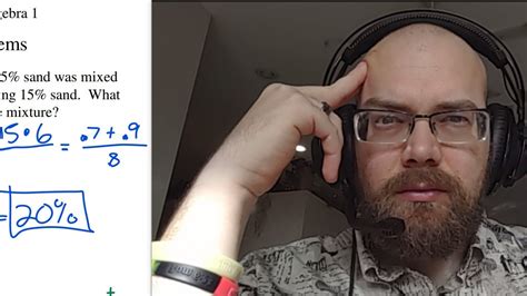 Mixture Problems Algebra 1 的图像结果