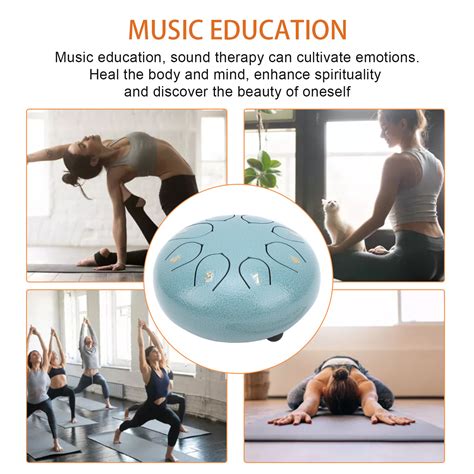 Tongue Drum 8 Note Ethereal Sanskrit Hand Pan | Ubuy India