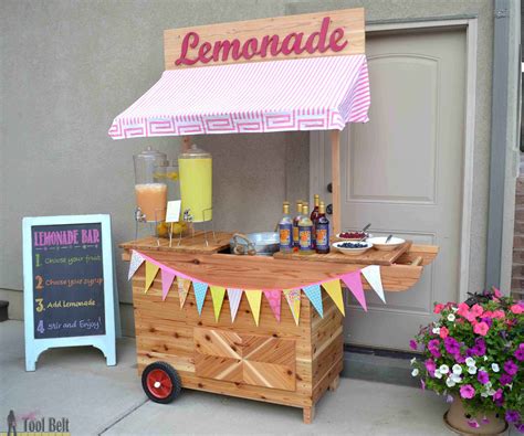 Wood lemonade stand plans ~ Hilary Thessing