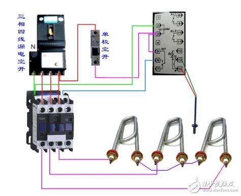 温控器开关接线图及原理 温控器怎样设置各个参数-与非网