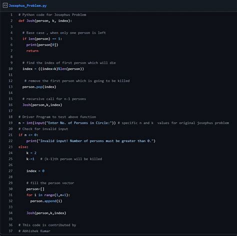 Josephus Problem in Recursion 的图像结果