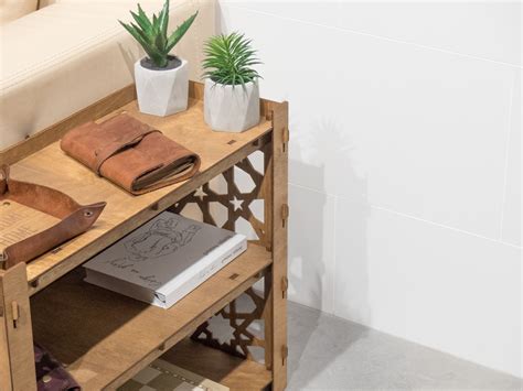 Side Table With Bookshelf at Oscar Godson blog
