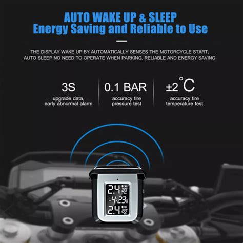 XPR3SS Smart Tyre Pressure Gauge TPMS Bike Tire Pressure Monitoring ...