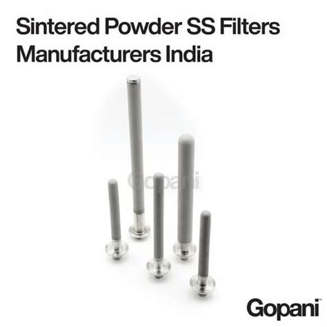 Sintered Stainless Steel Filter - Catalyst Filtration with high ...