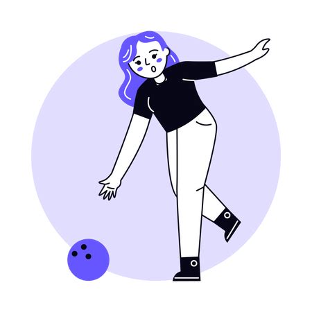 981 Throwing Bowling Ball Illustrations - Free in SVG, PNG, EPS - IconScout