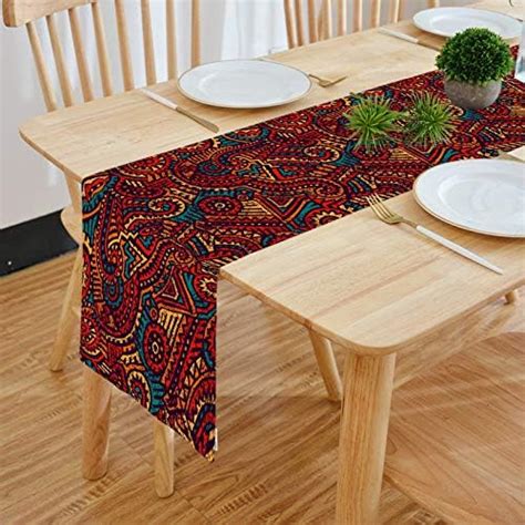 Buy AEROHAVEN™ Abstract Multicolour HD Digital Premium Modern 4 Seater ...