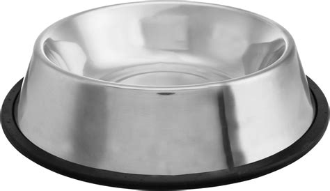 amazon basics Dogs Stainless Steel Pet Feeding Bowl,1800Ml,(Set of 2 ...