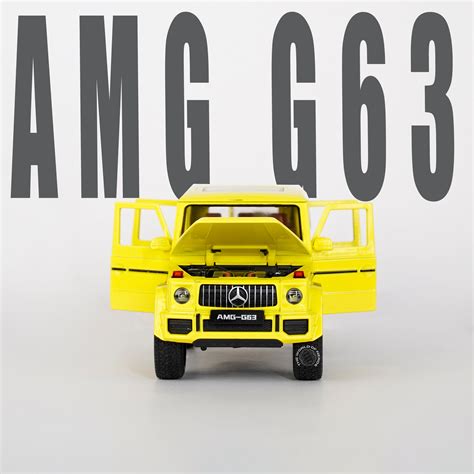 YELLOW-MERCEDES AMG G63 SCALE - 1:24 – The World Of Nerds