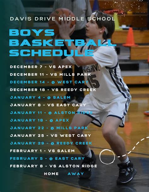 Davis Drive Basketball Boys | Wake County School District Athletics