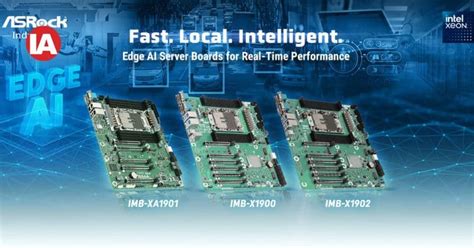 ASRock Industrial Unveils High-Performance Edge AI Server Boards for ...