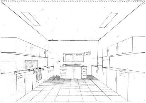 Image result for One Point Perspective Drawing Simple