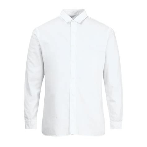Buy Men White Solid Long Sleeve Formal Shirts Online at The Collective ...