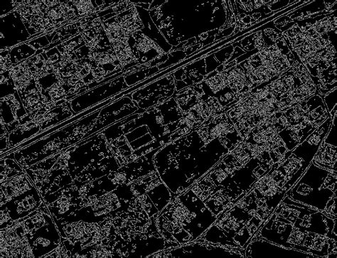 Canny Edge Detector Python 的图像结果