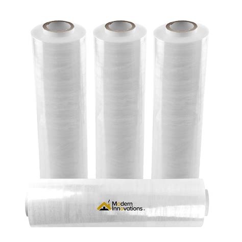 Buy Modern Innovations 15 Inch Clear Stretch Wrap Replacement Roll (4 ...
