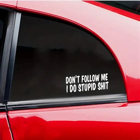 Small Car Decal Funny - Etsy