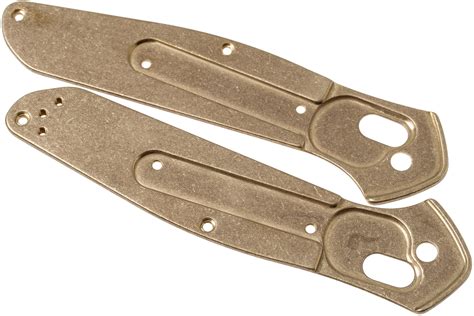 Flytanium Benchmade 940 Osborne scales, brass | Advantageously shopping ...