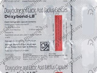Doxybond-LB Capsule: Uses, Side-effects, Price, Dosage & More Info ...