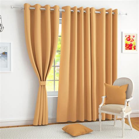 Story@Home 100% True Blackout Curtains 5 Feet Set of 2
