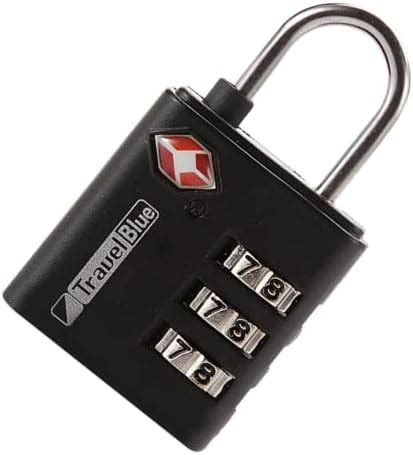 Buy Travel Blue TSA 3 Dial Combination Lock (Yellow) at Amazon.in