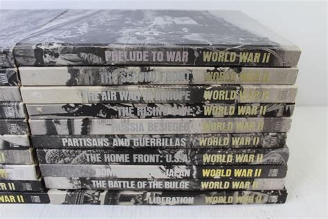 (20) Time Life World War II Book Set - Bodnarus Auctioneering