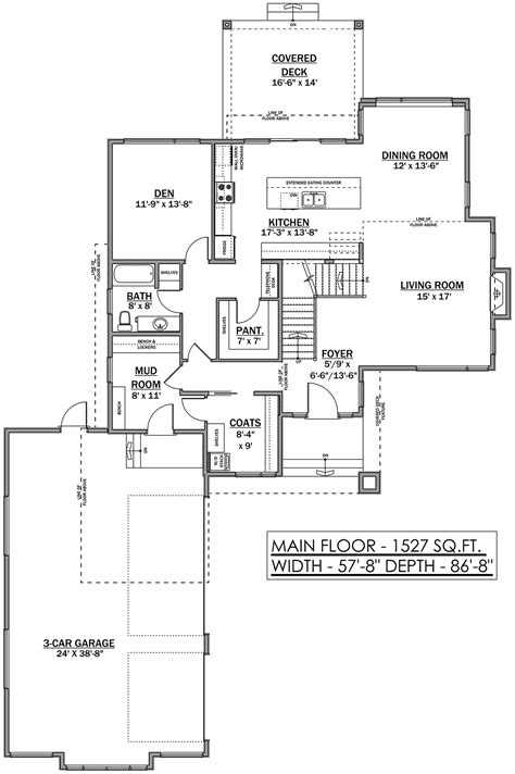 Plan 83361 | Modern House Plan With Almost 3000 Sq ft