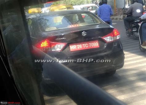 2017 Maruti Suzuki Ciaz facelift spotted; to be sold via Nexa ...