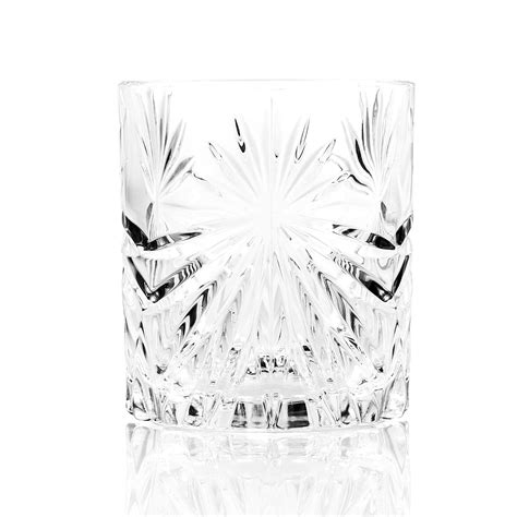 RCR 26278020006 Oasis Crystal Short Whisky Water Tumblers Glasses, 320 ...