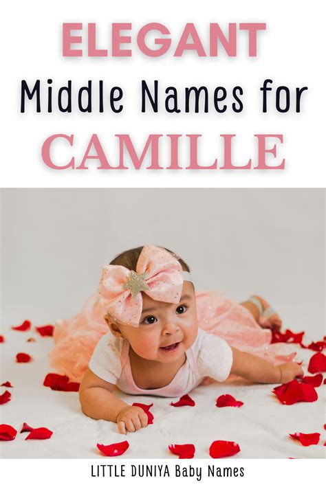 Middle Names For Camille (150+ Gorgeous Middle Names) | Unique middle ...