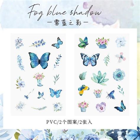 Butterfly Garden Series Sticker Sheets