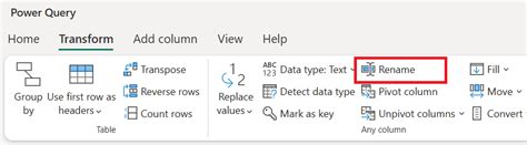 Image result for Rename Multiple Names Power Query