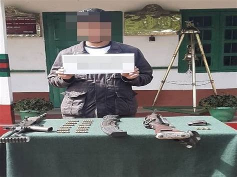 Army Eastern Command arrests arms dealer in Nagaland's Zunheboto