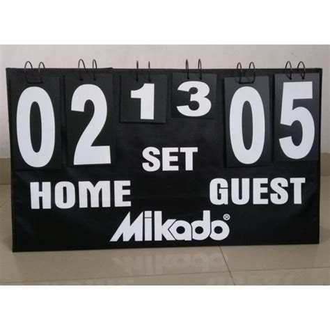 Mikado TT, Badminton and Volleyball Score Board – Sportswing.in