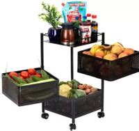 ICONPLUS |kitchen accessories | Steel Kitchen Trolley Price in India ...