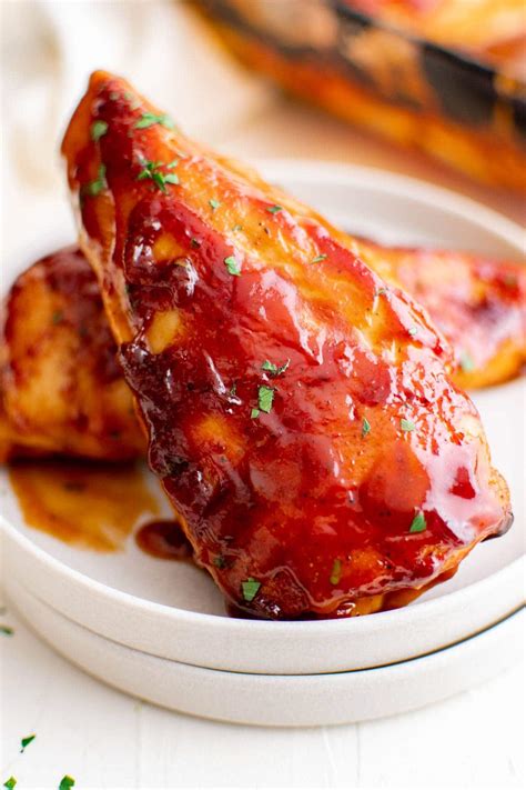 Oven Baked Bone In Bbq Chicken Breast at Colin Jetton blog