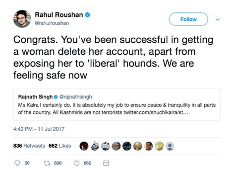 Colleagues Keep Away as Right Wing Trolls Target Rajnath Singh - The Wire