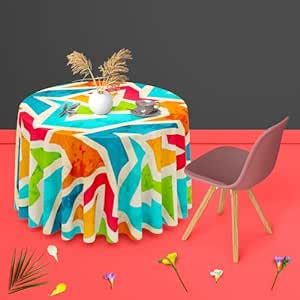 Buy ArtzFolio Geometric D1 | Table Cloth Cover for Dining & Center ...
