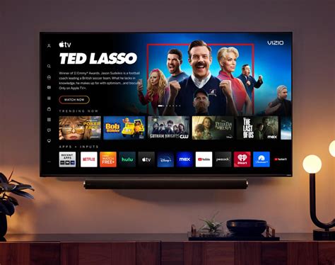 Meet the New VIZIO Home Screen: Your destination for easy streaming.