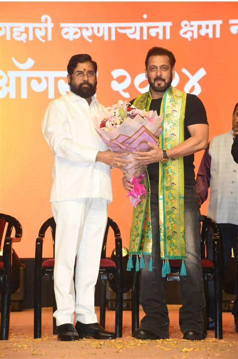 CM Shinde to Salman Khan: Renowned personalities mark presence at ...