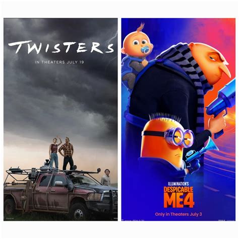 Double Feature of Twisters and Despicable Me 4, 5056 N. Lafayette Ave ...