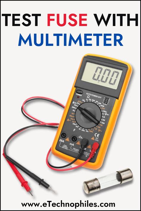 Image result for Check Fuse with Multimeter