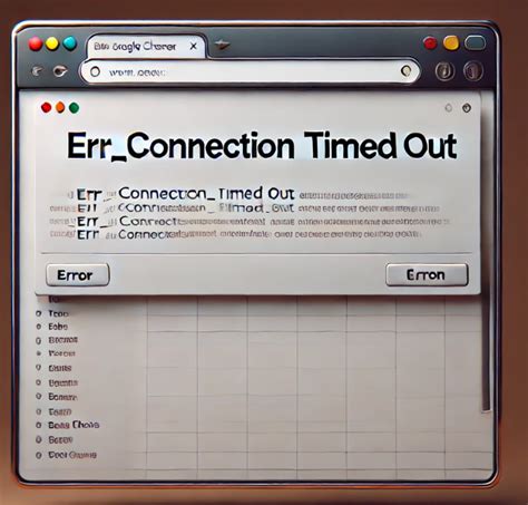 Connection Timed Out Error Message 的图像结果