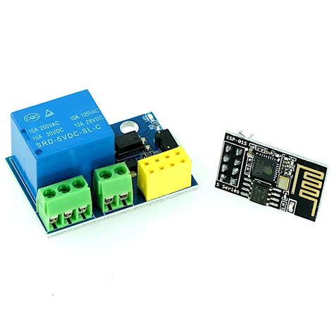 Wlan-Modul ESP-01 ESP8266 With Relay Shield, Wifi, India | Ubuy