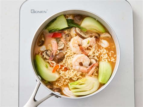 Spicy Shrimp Ramen Noodles Recipe