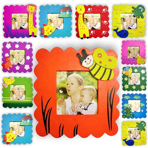 Wagela Beautiful Wood Cute Cartoon Photo Frames For Children Birthday ...