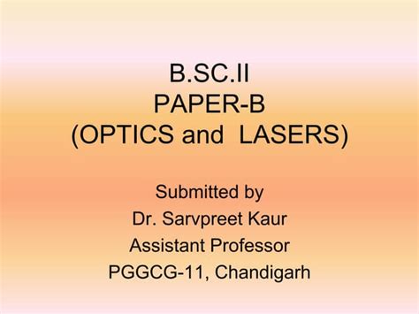 Image result for Lasers Lecture