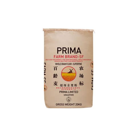 SUPERFINE WHOLEMEAL WHEAT FLOUR 20KG – 3G
