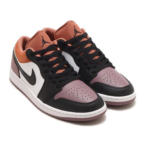 JORDAN BRAND AIR JORDAN 1 LOW SE WHITE/BLACK-SKY J ORANGE-SKY J MAUVE ...