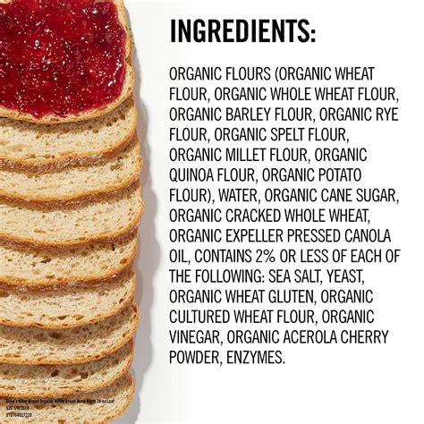 Daves Killer Bread Organic White Bread 24 oz - Premium Quality Loaf ...