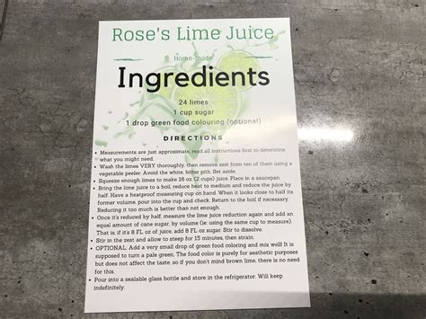 Rose's Lime Juice for Cocktails