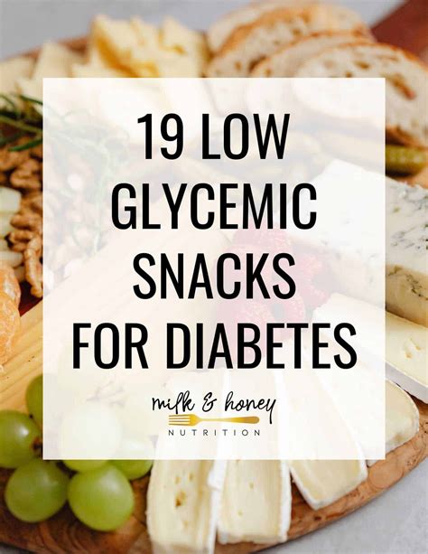 19 low glycemic snacks for diabetes – Artofit